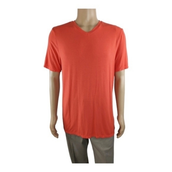 Michael Kors Other - Michael Kors Orange V-Neck T-Shirt L